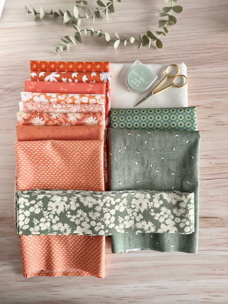 Scandi Quilts Waffles & Jam Quilt Kit - Throw Size