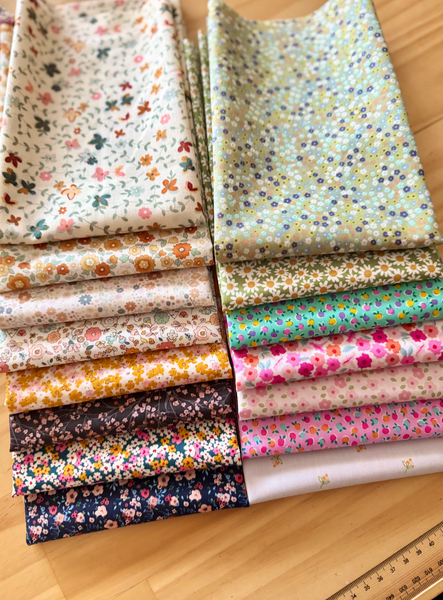 All the Little Flowers - 15 Fat Quarter Bundle