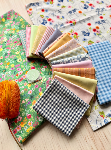 Big Patch Quilt Kit with Backing - Throw Size