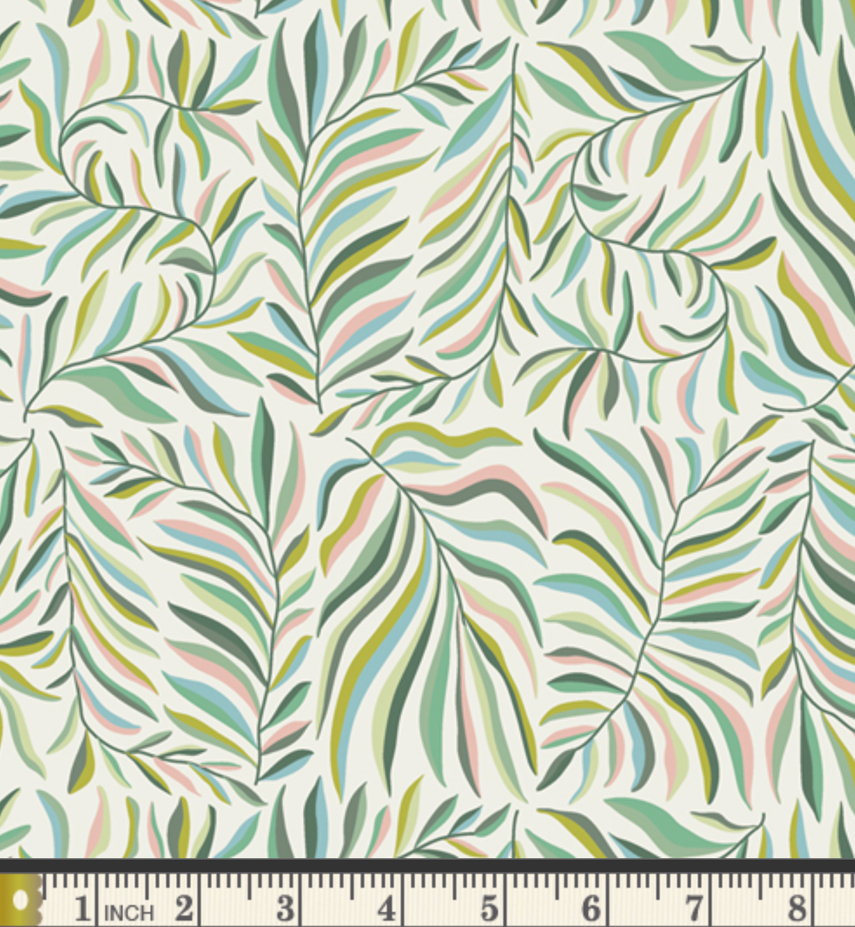 100% Cotton Fabric by the 1/2 Metre - Botanica by AGF