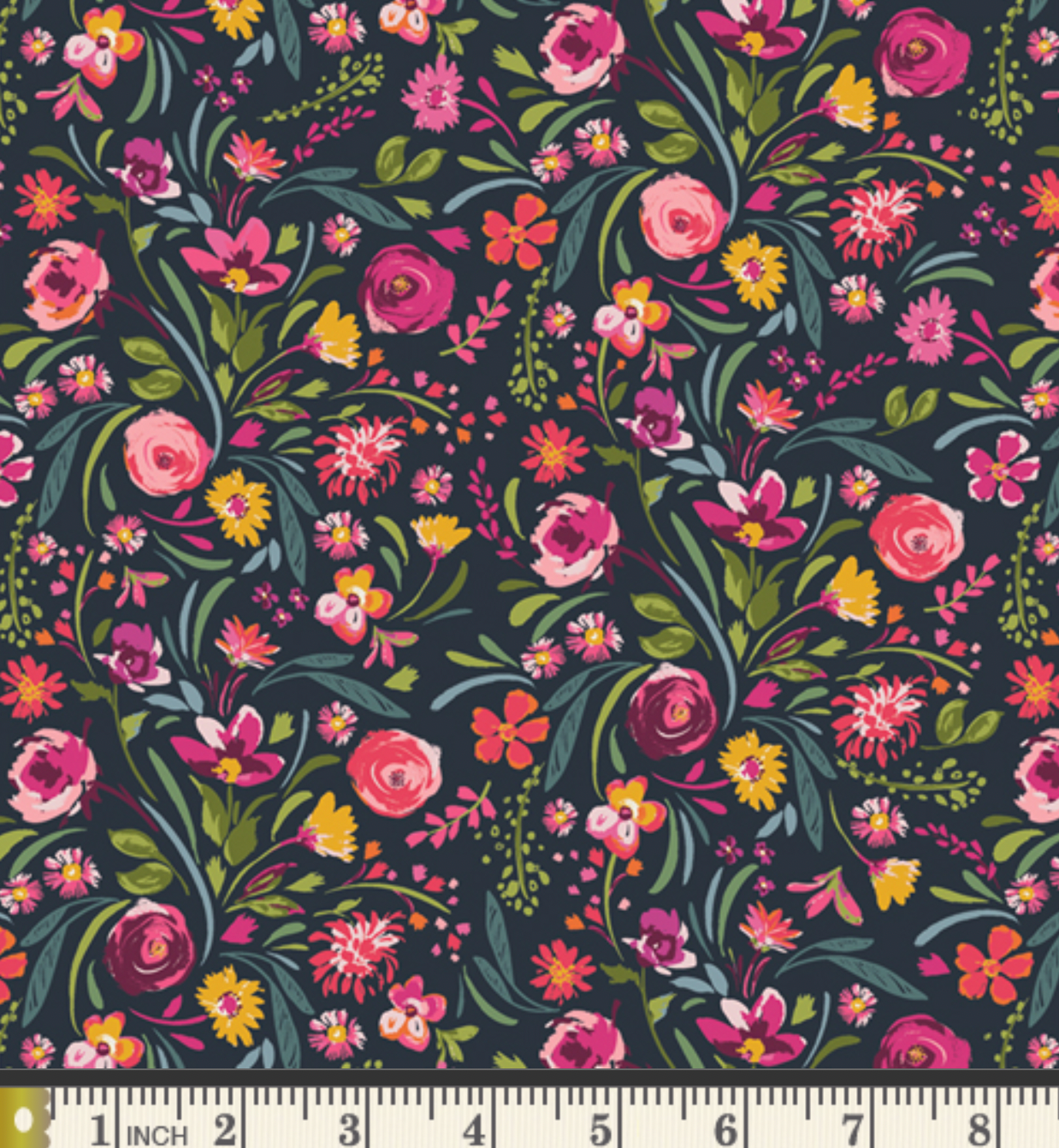 100% Cotton Fabric by the 1/2 Metre - Bohemia by AGF