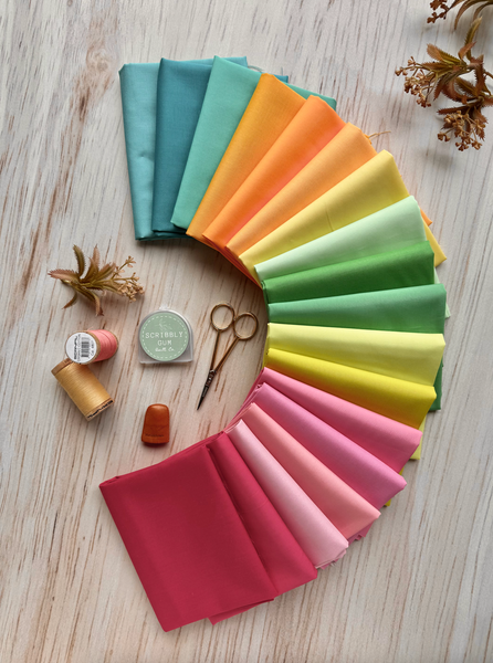Brighton Beach Boxes - Curated 18 Fat Quarter Fabric Bundle