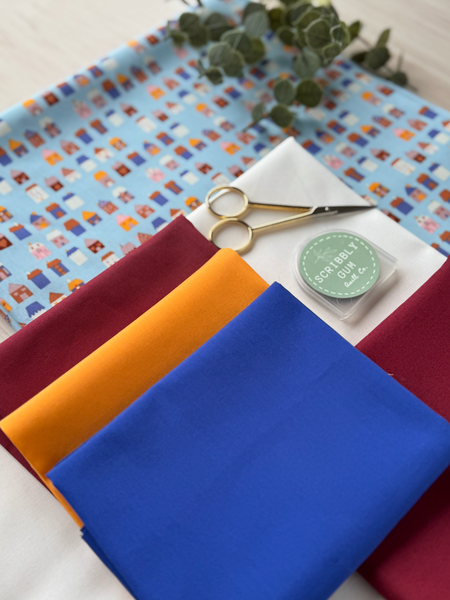 Little Flowers Quilt Fabric Kit - Baby Size