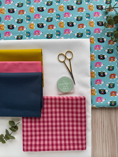 Little Flowers Quilt Fabric Kit - Baby Size