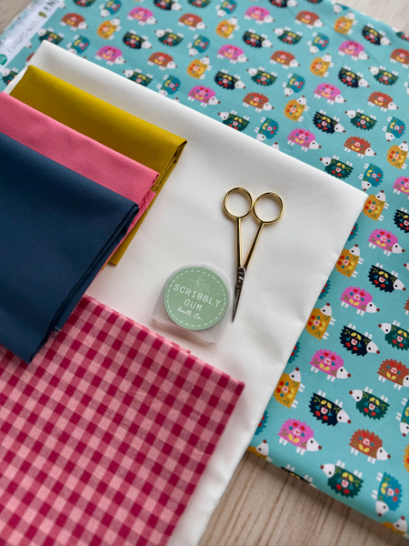 Little Flowers Quilt Fabric Kit - Baby Size