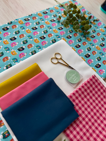 Little Flowers Quilt Fabric Kit - Baby Size