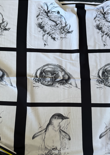 100% Cotton Fabric Panel -  Natalie Jane Parker Collection
