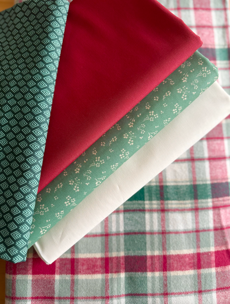 100% Cotton Fabric Quilt Kit - Three Colour Double Irish Chain - Large Throw