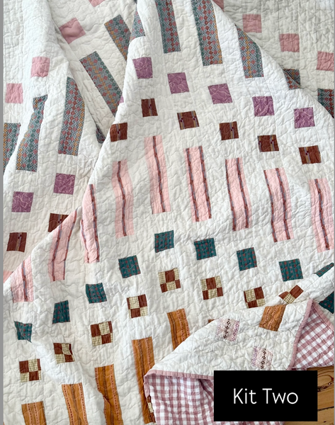 Raindrops Quilt by Joz Makes Quilts Fabric Bundle Kit