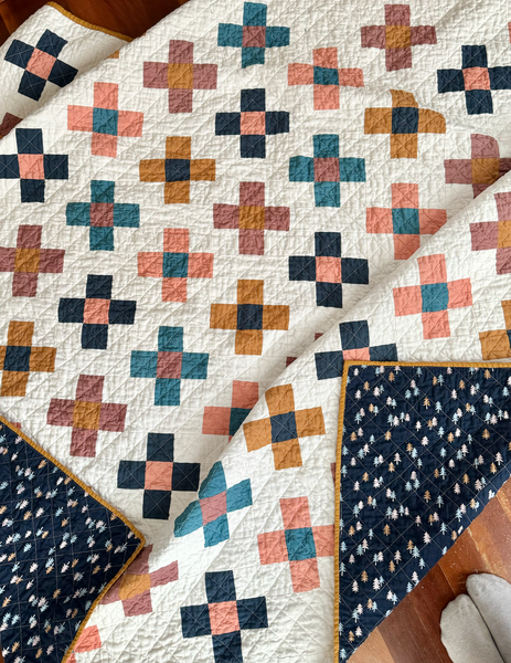 Little Flower Quilt by Joz Makes Quilts Fabric Bundle Kit