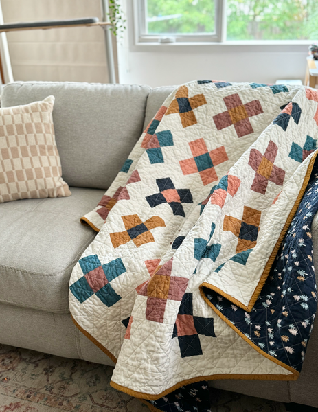 Little Flower Quilt by Joz Makes Quilts Fabric Bundle Kit