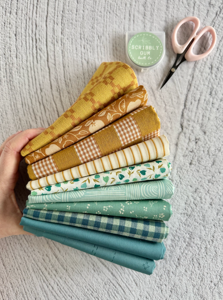 Blinky Beach  - Curated 10 Fat Quarter Bundle