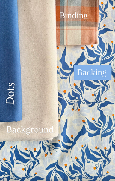 Diamond Dots Quilt Kit - Large Throw Size