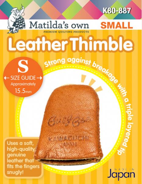 Leather Thimble- Matilda's Own