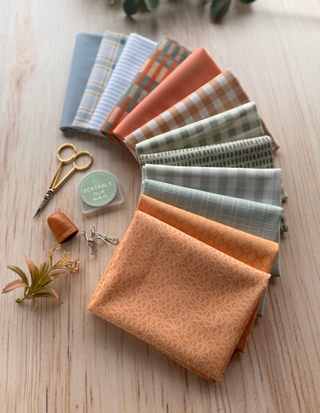 Peregian Beach - Curated 12 Fat Quarter Bundle