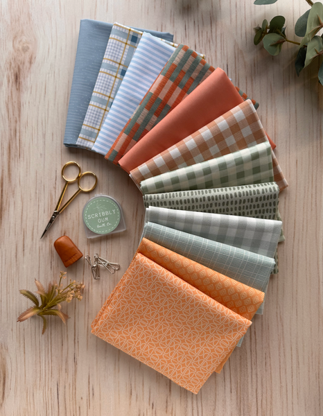 Peregian Beach - Curated 12 Fat Quarter Bundle