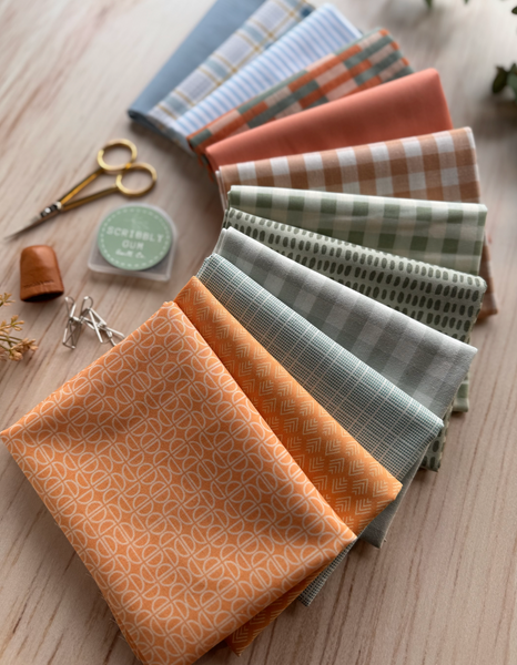 Peregian Beach - Curated 12 Fat Quarter Bundle