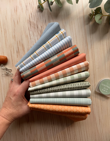Peregian Beach - Curated 12 Fat Quarter Bundle