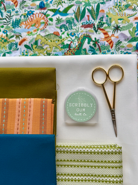 Little Flowers Quilt Fabric Kit - Baby Size
