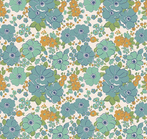 Mercantile Lovely Riley by Riley Blake - Raindrop