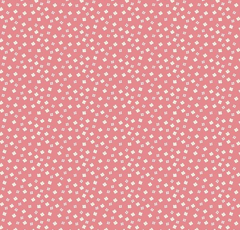 Gone Glamping by Riley Blake - Tiny Blossoms Coral
