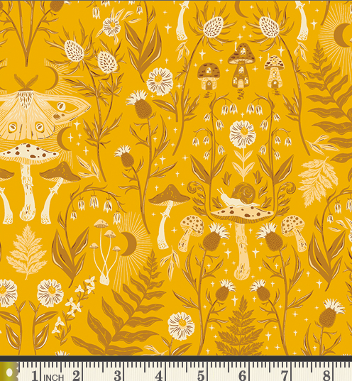 Hazelwood by Art Gallery Fabrics - Hidden Land Marigold