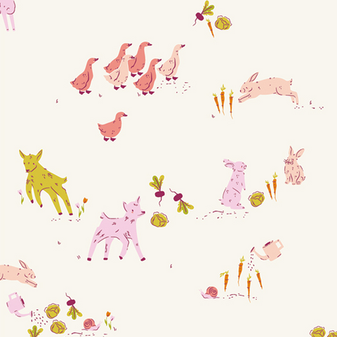 Cottage Grove by Art Gallery Fabrics - Farm Friends