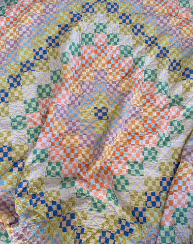 Mermaid Beach Around the World Quilt Kit - Throw or Large Throw