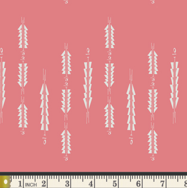 Aura Fletchings Rose Backing Fabric - Backing