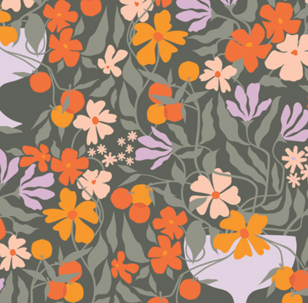 Tangerine Growing Centerpiece by AGF