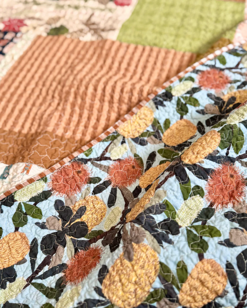 Christmas Big Patch Quilt - Throw Size