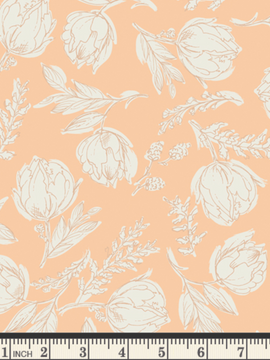100% Cotton Fabric by the 1/2 Metre - Art Gallery Fabrics Nectarine Fusion Cotton Fabric