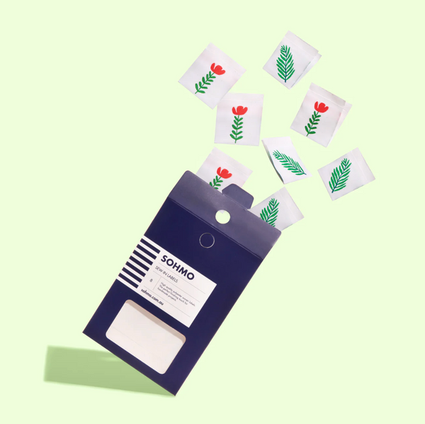 Sohmo Sew In Labels - Foliage