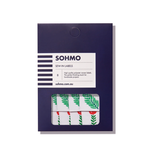 Sohmo Sew In Labels - Foliage