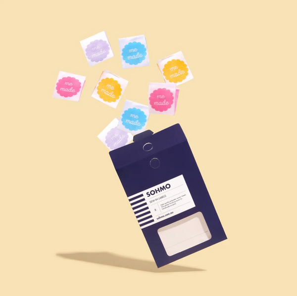 Sohmo Sew In Labels - Me Made Scallop Round