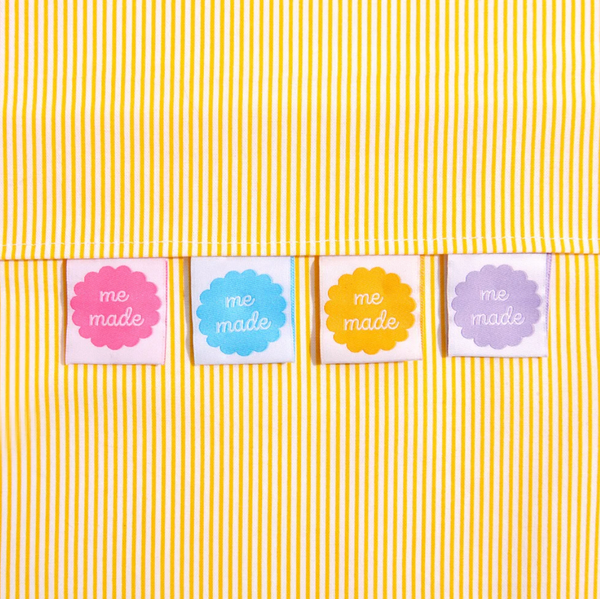 Sohmo Sew In Labels - Me Made Scallop Round