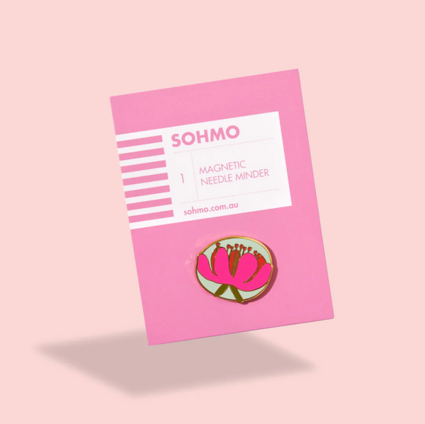 Sohmo Magnetic Needle Minder - Peony