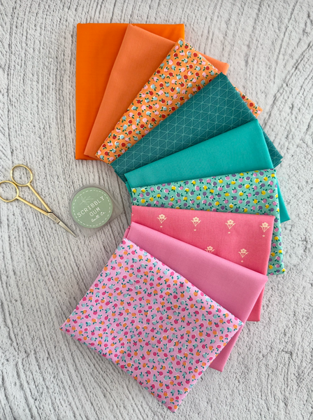 Tulum Creek - Curated 9 Fat Quarter Bundle