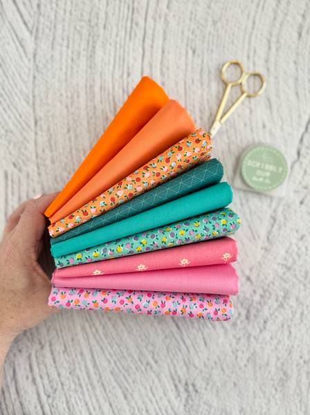 Tulum Creek - Curated 9 Fat Quarter Bundle
