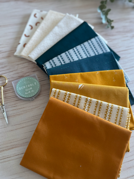 Snowflake Bundle - Curated 10 Fat Quarter Bundle