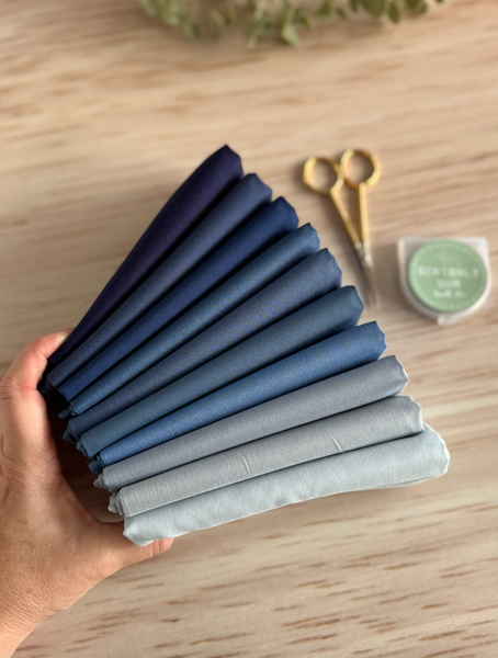 The Blues - 10 Fat Quarter Bundle