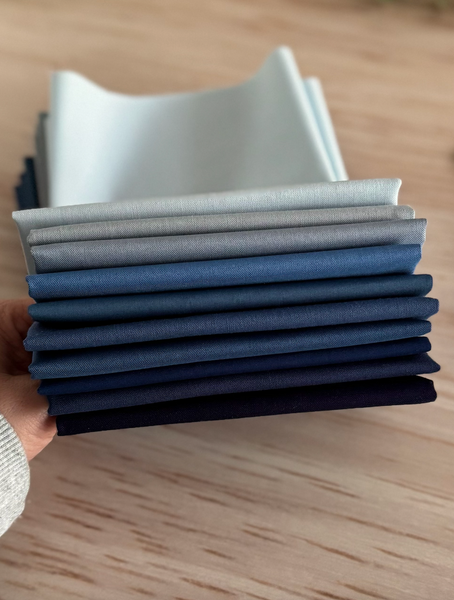 The Blues - 10 Fat Quarter Bundle