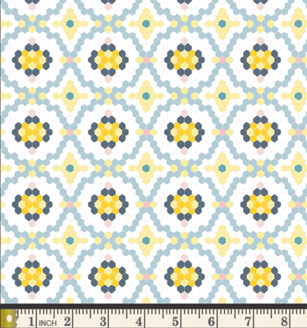 100% Cotton Fabric by the 1/2 Metre - Capri by Art Gallery Fabrics