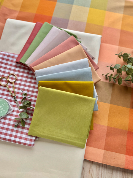 Little Flowers Quilt Fabric Kit - Throw Size