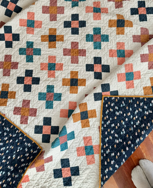 Little Flowers Quilt Fabric Kit - Throw Size