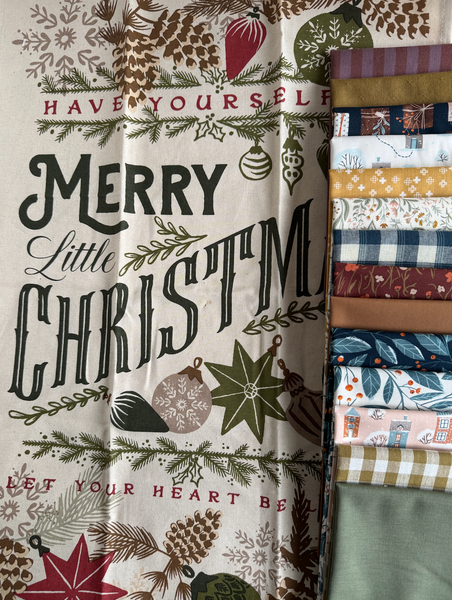 Christmas Big Patch Quilt Kit - Throw Size