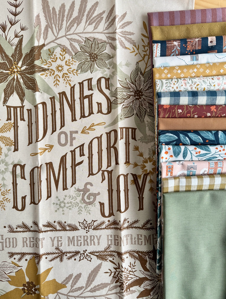 Christmas Big Patch Quilt Kit - Throw Size