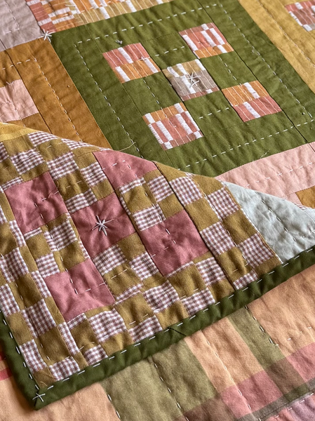Scandi Quilts Old Cabin Quilt Kit - Large Throw Version 2