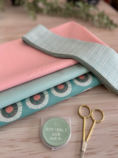 Flowers Irish Chain by Joz Makes Quilts - Square Baby
