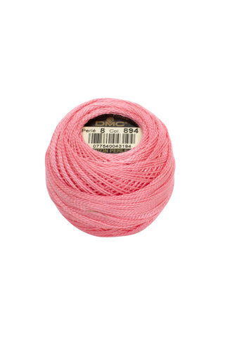 DMC Perle 8 thread- 894 Very Light Carnation